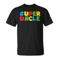 Superhero Uncle From Nephew Or Niece Super Uncle T-Shirt