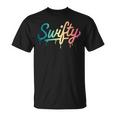 Swifty Fan Merchandise Ns Colourful Taylor Outfit Drip T-Shirt