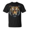 Tigre Animal Arte Diseño Tigre Camiseta unisex