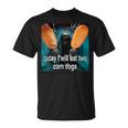 Today I Will Eat Two Corn Dogs Meme Corndog Lover Joke T-Shirt