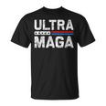 Ultra Maga Orgulloso Diseño De Partidario De Ultra-Maga Trump Orgulloso Camiseta unisex