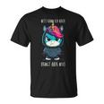 With Unicorn Saying T-Shirt