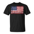 Usa Flag American Flag Us Football Fan T-Shirt