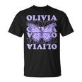 Vintage Olivia First Name I Love Olivia Girl Groovy 80'S T-Shirt