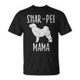 Vintage Shar-Pei Mama Sharpei Mom Dog Owner Mother T-Shirt