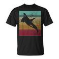 Whale Orca Retro Hombres Es Novedadintage Camiseta unisex