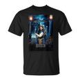 Wicked Fiyero Gates Of Shiz Poster T-Shirt