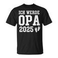 I Will Grandpa 2025 Baby Announcement Grandpa 2025 T-Shirt