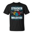 Women's Knitted Is My Woll Zeitjob Knitted T-Shirt