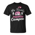 Women's Mir Reichts Ich Geh Camping Caravan Camper With-Neck T-Shirt