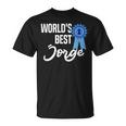 World's Best Jorge Primer Nombre Camiseta unisex