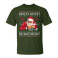 Advent Advent The Nose Burns X Xmas Christmas Santa T-Shirt