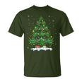 Cannabis Christmas Tree Marijuana T-Shirt