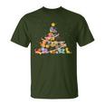 Cat Christmas Tree Cute Christmas Men T-Shirt