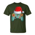 Christmas For Boys Children Toddler Gaming Santa T-Shirt