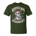 Christmas Guinea Pig Reindeer Was Out Sold Out T-Shirt