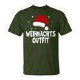 Christmas Outfit Santa Hat Christmas T-Shirt