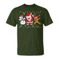 Dabbing Santa Claus Christmas Xmas T-Shirt