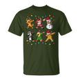 Dabbing Santa Elf Christmas Xmas T-Shirt