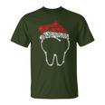 Dental Christmas Hat Dental Hygiene Dentist Christmas T-Shirt