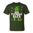 Fitness Elf Women's Sports Training Elf Christmas T-Shirt