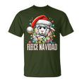 Fleece Navidad Feliz Navidad Sheep Christmas T-Shirt