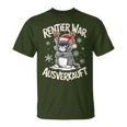 Christmas Cat Reindeer Was Out Sold Out T-Shirt