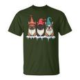 French Bulldog Gnomies Christmas Gnome Mens T-Shirt