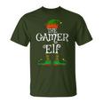 The Gamer Elf Christmas Boys Nager T-Shirt