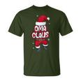 Grandma Claus Christmas Family Partner Look Santa Claus T-Shirt