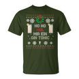 Ho Ho Hol Me A Gin Tonic Costume Christmas T-Shirt