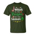 Jesus Is The Reason For The Season Christmas Xmas T-Shirt