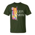 With Lion Mum Motif For Mother's Day Or Christmas T-Shirt