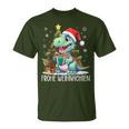 Merry Christmas Family Children's DinosaurRex Christmas T-Shirt