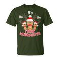 Merry Christmas Reindeer Ho Ho Ho Elk Christmas T-Shirt