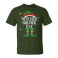 Middle Brother Elf Christmas Family Christmas T-Shirt