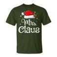 Mr And Mrs Claus Pyjama Santa T-Shirt