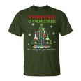 O Chemistree Wie Schön Sind Ihre Zweige Science Xmas T-Shirt