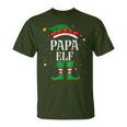 Papa Elf Outfit Christmas Family Elf Christmas T-Shirt