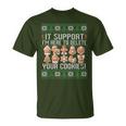 It Programmer Cookies I Ugly Christmas Jumper T-Shirt