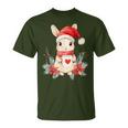 Rabbit Christmas Decoration Children Christmas Rabbit T-Shirt