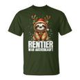 Reindeer War Sold Out Christmas Sloth Christmas Time T-Shirt