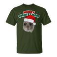 Sad Hamster With Christmas Wishes T-Shirt