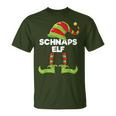 Schnapps Elf Outfit Christmas Family Elf Christmas T-Shirt