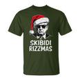 Skibidi Rizzmas Christmas Rizz Santa Claus Trump Xmas T-Shirt
