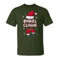 Uncle Claus Christmas Family Partner Look Santa Claus T-Shirt