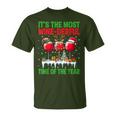 The Most Wine Derful Time Of The Year Christmas Women's T-Shirt