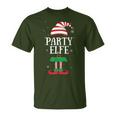 Women's Party Elf Partner Look Christmas For Women T-Shirt