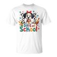 101 Days Of School 100 Days Of School Cute Dogs T-Shirt