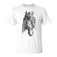 Amantes Del Caballointage Equitación Amantes Camiseta unisex